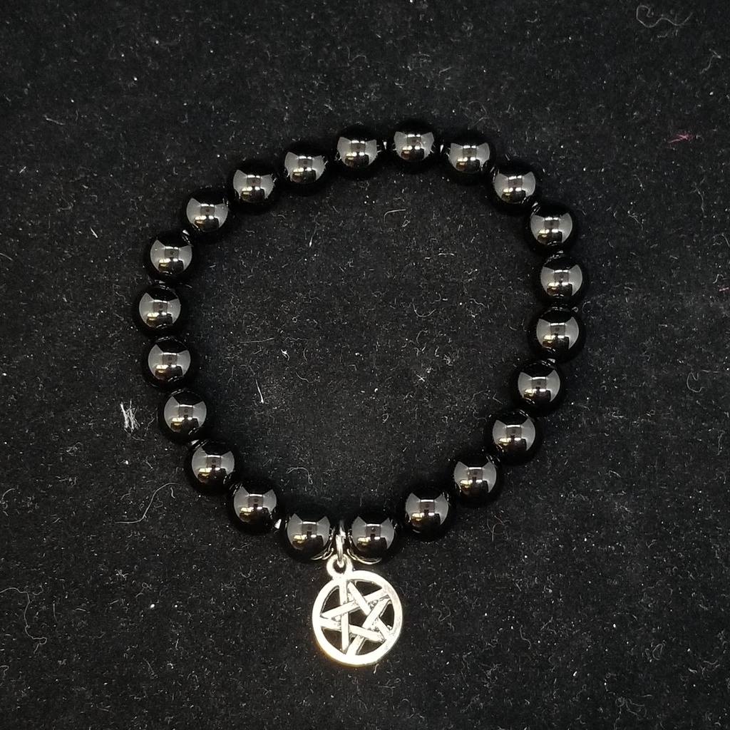 [30942] Pentacle Agate Bracelet