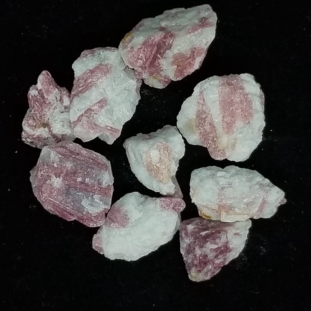 [32091510103] Pink Tourmaline in Quartz Matrix