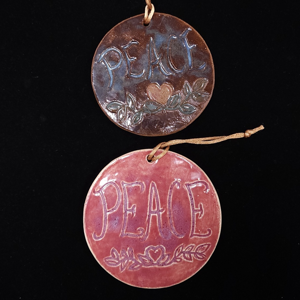 [10422] Peace Ornaments