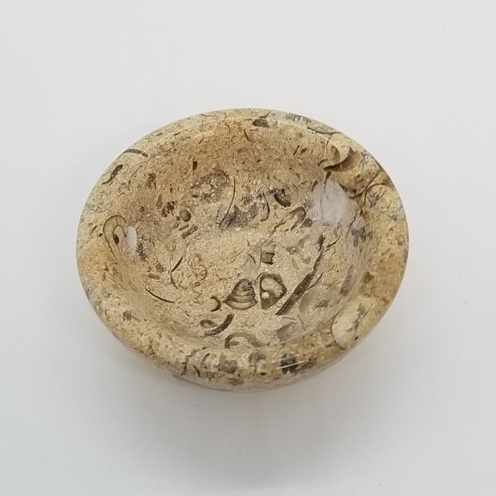 2" Fossil Jasper Offering Bowl