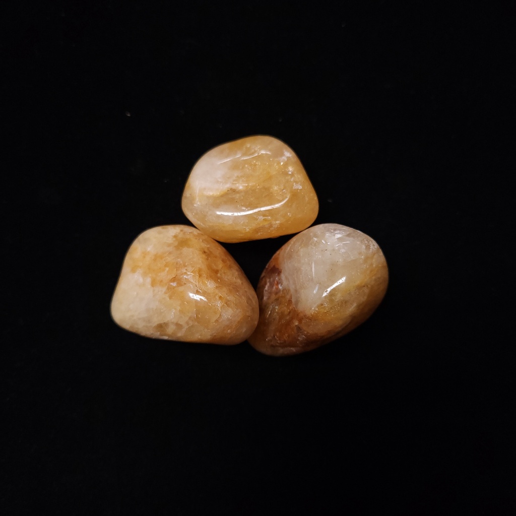 [10774] Golden Healer Palm Stone