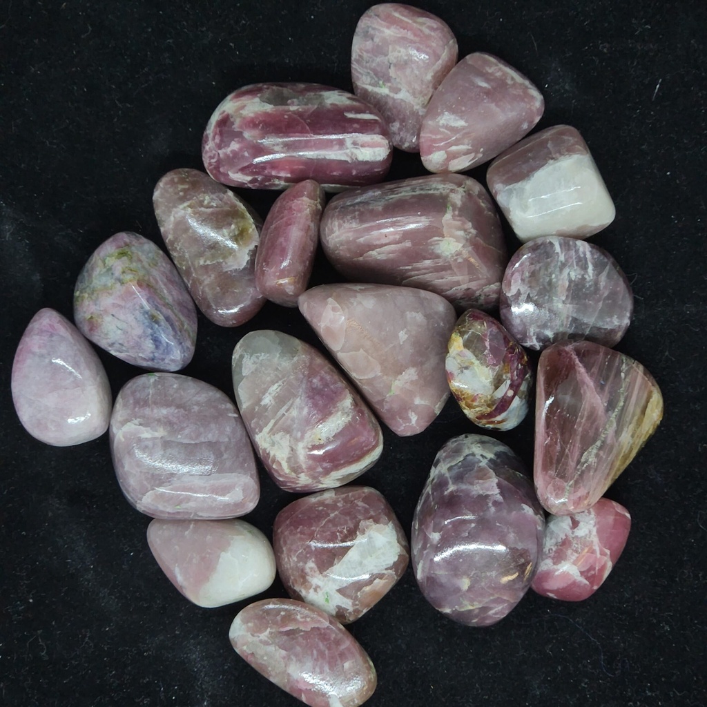 [32091510202] Pink Tourmaline, tumbled