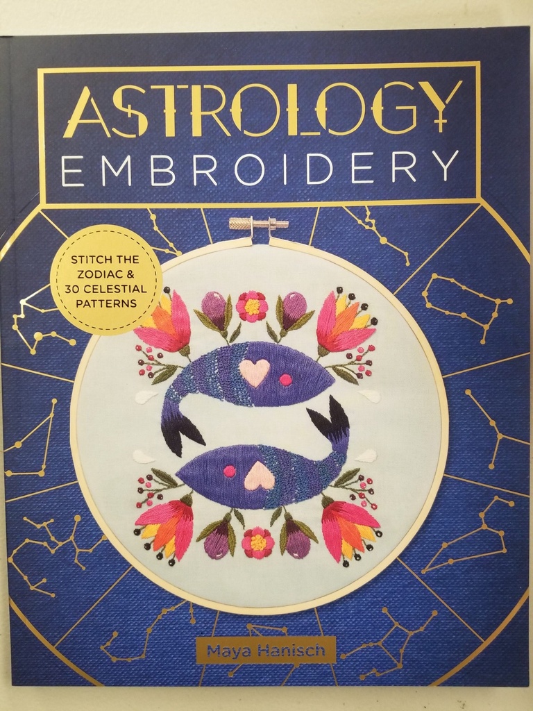 Astrology Embroidery by Maya Hanisch
