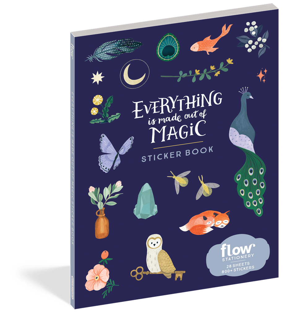 [4826514373] Everything Is Made Out of Magic Sticker Book by Irene Smit & Astrid van der Hulst