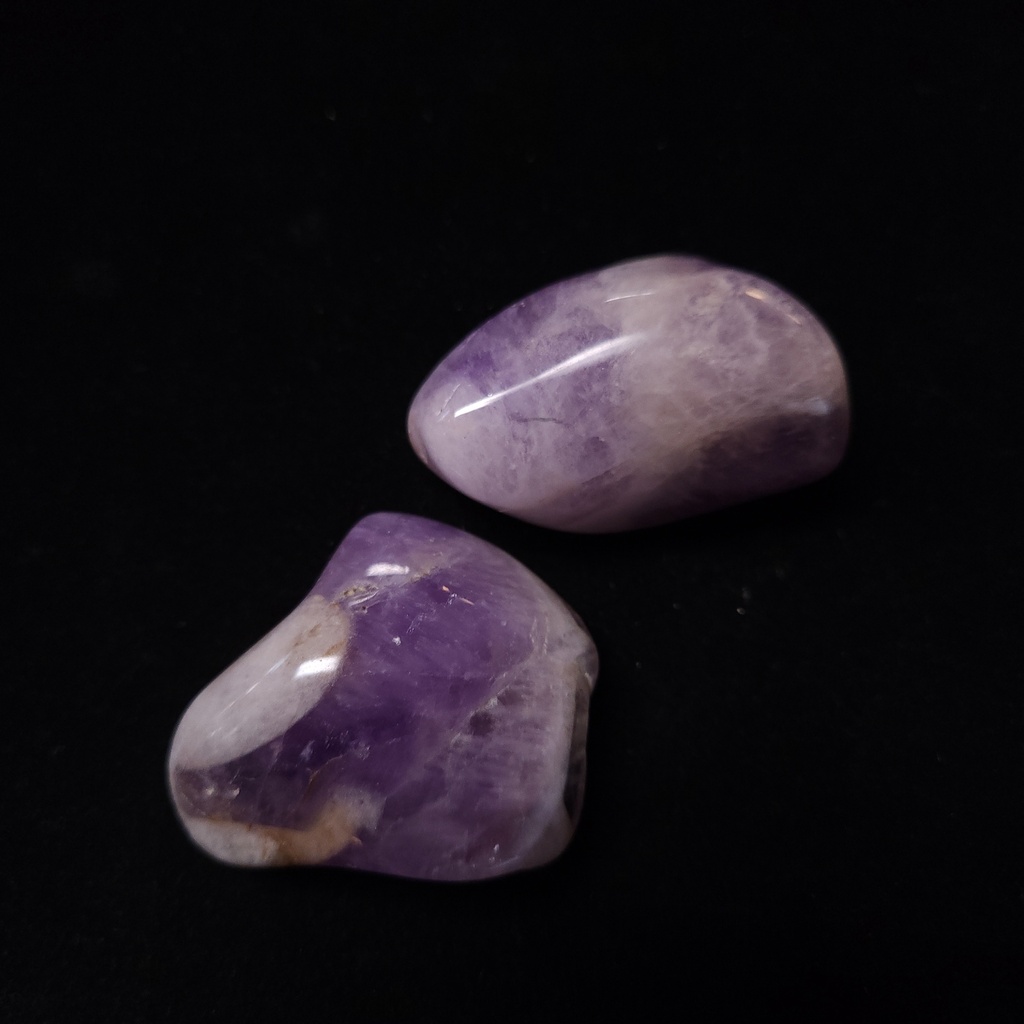 [10782] Amethyst Palm Stones