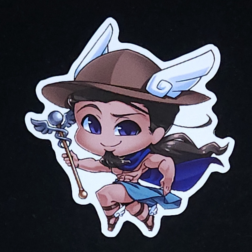 [98132203110] Little Olympus Hermes Sticker