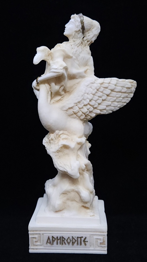 [0513036527] Aphrodite in Alabaster & Gold