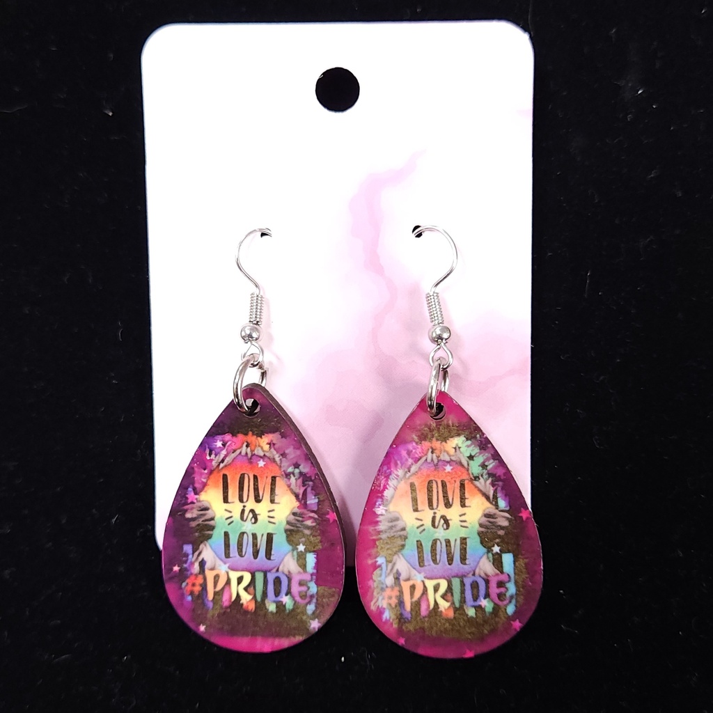 [10574] Love Pride Earrings