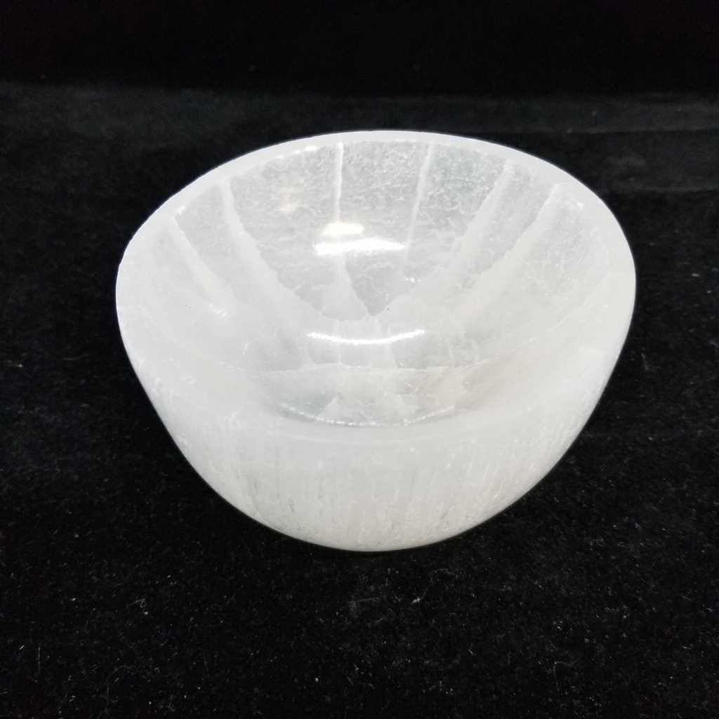 [6609202703] Selenite Bowl 4.5-5"