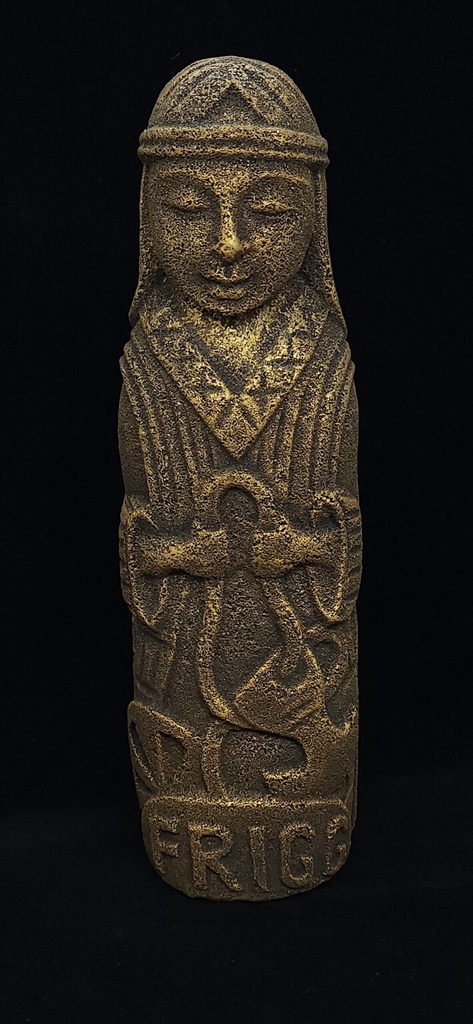 [1213031514] Frigg Volcanic Stone Statue