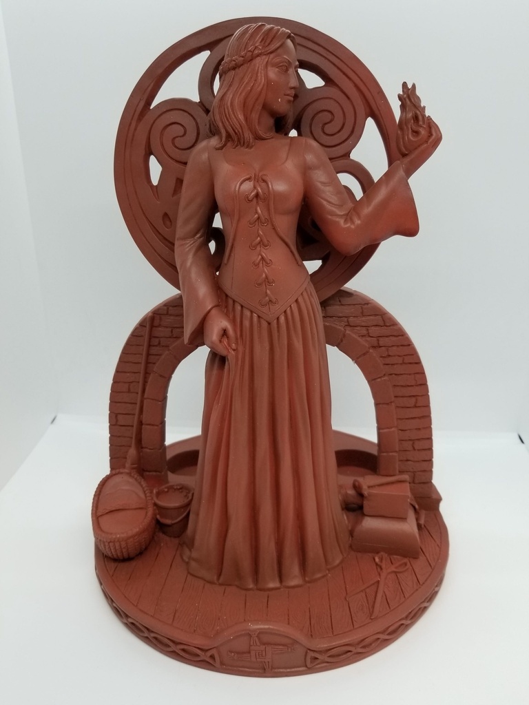 Brigit Candle Statue