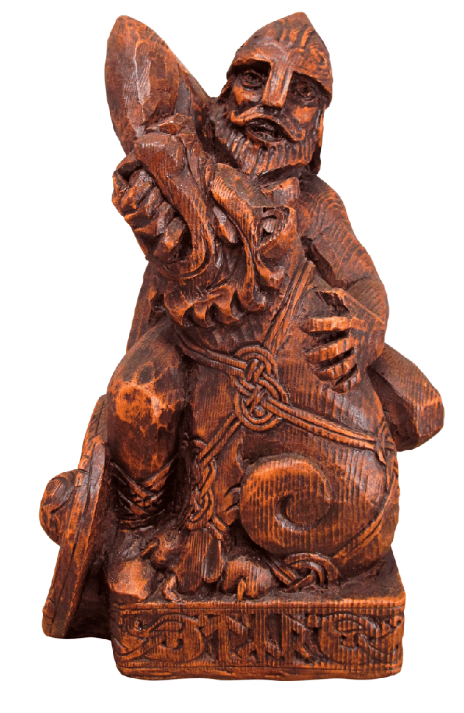 [1413030837] Seated Tyr Statue