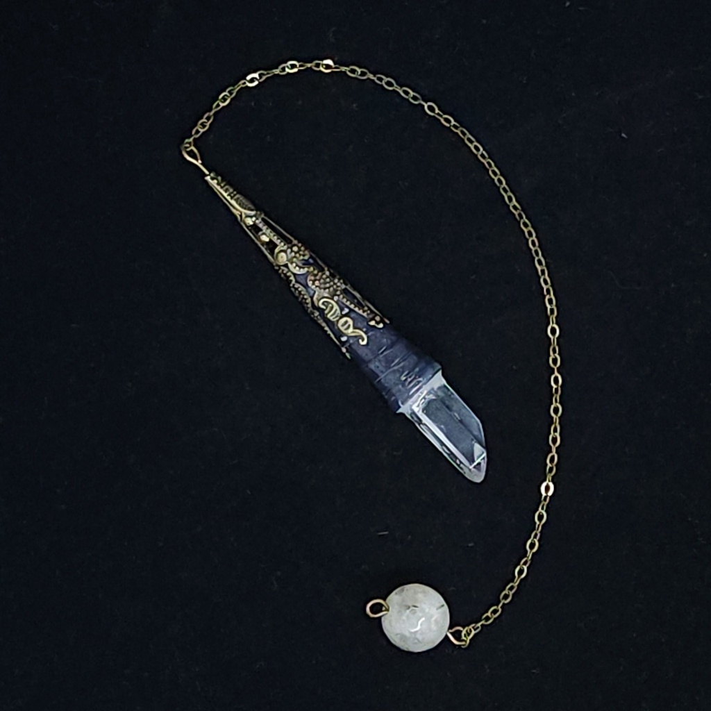 [96354320015] Quartz-Tipped Quilled Pendulum (#20015)