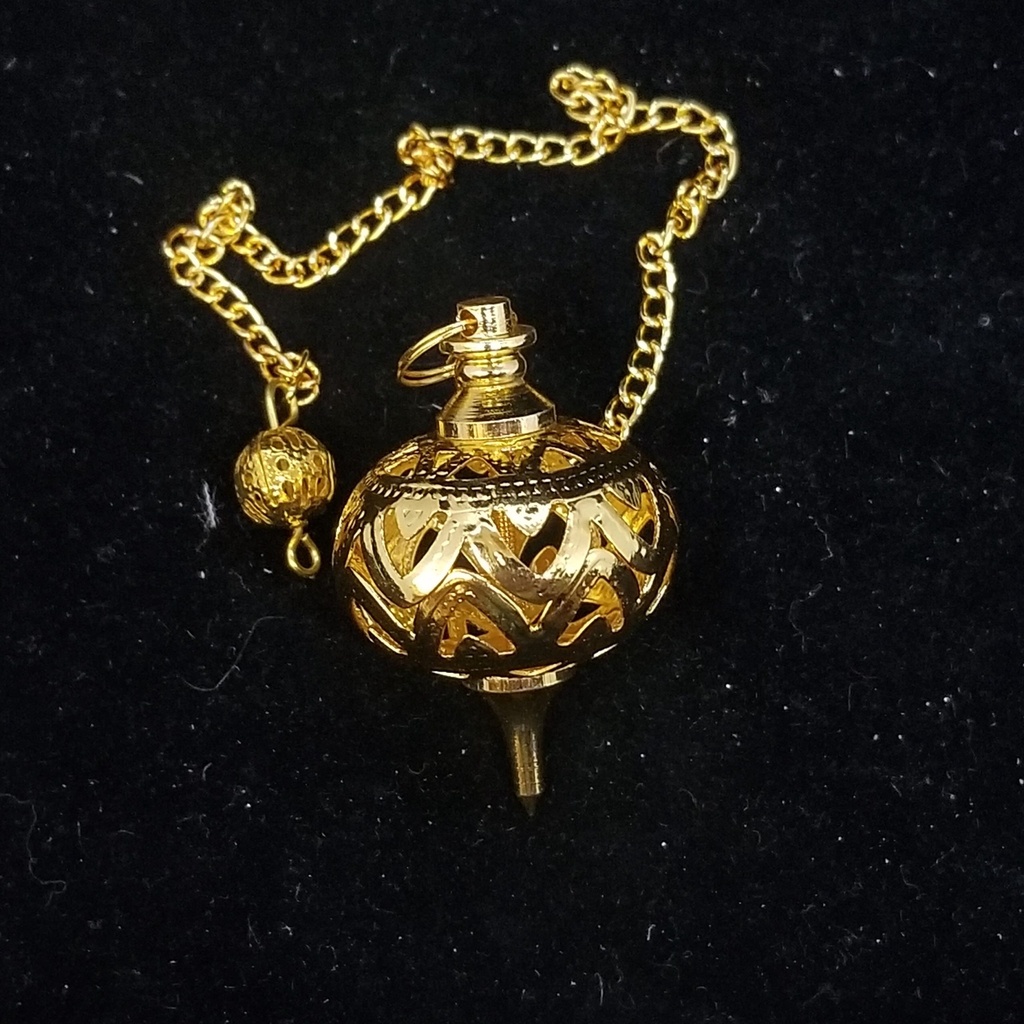 [1235311275] Gold Jali Pendulum