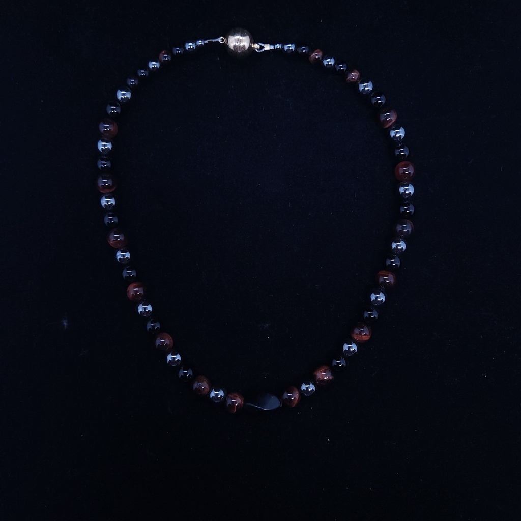 [11395] Triple Protection Necklace