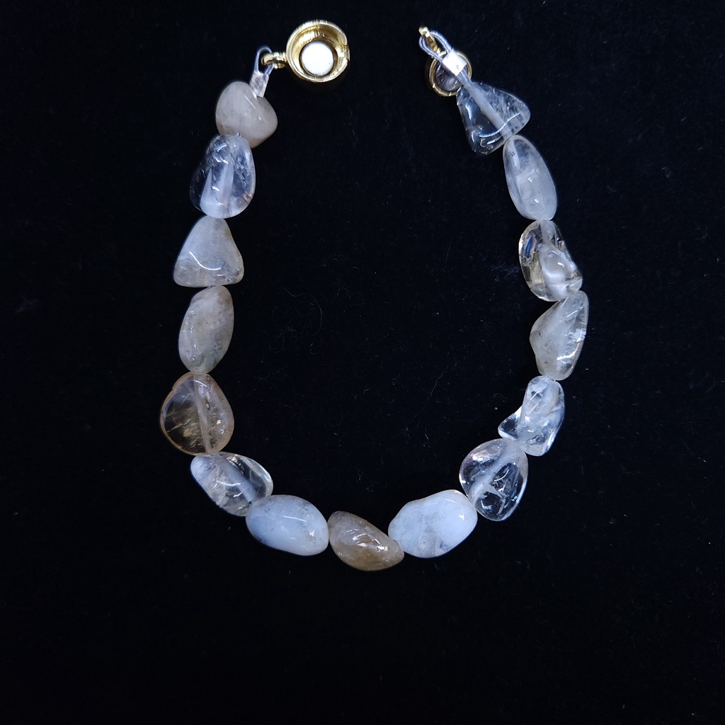 [11388] Citrine Nugget Bracelet
