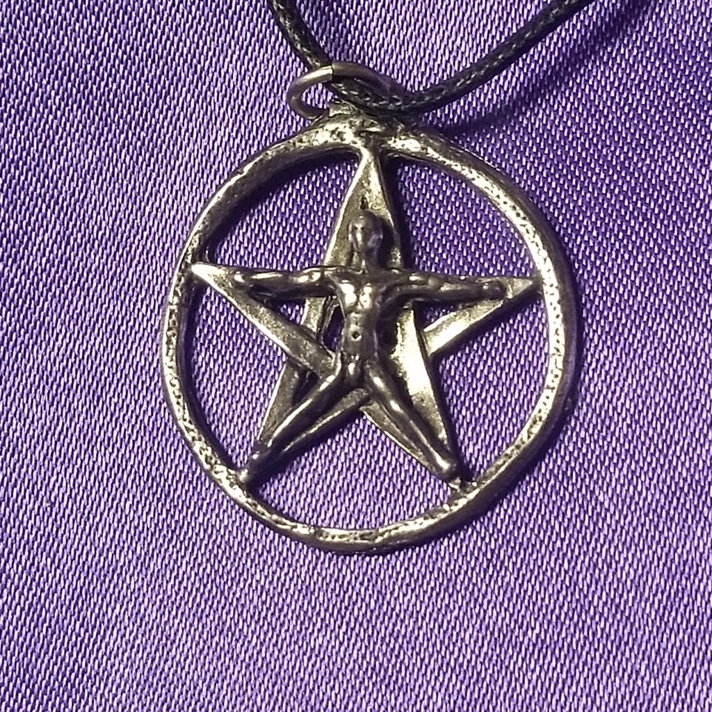 [9915041398] Pentacle Man Pendant
