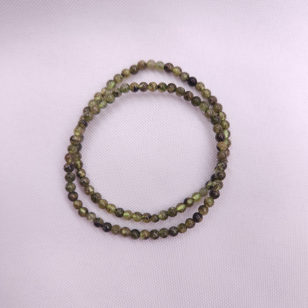 Peridot Bracelet 4 mm