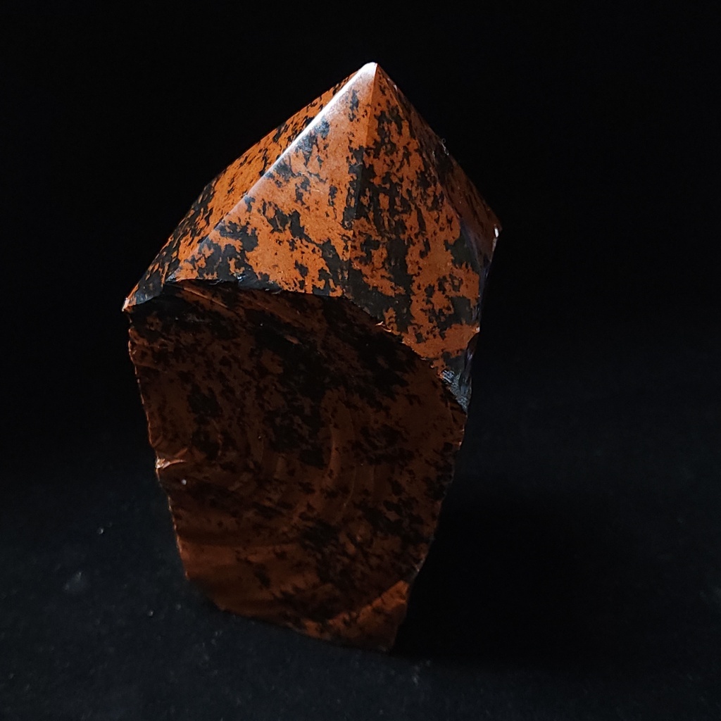 Polished Mahogany Obsidian Point