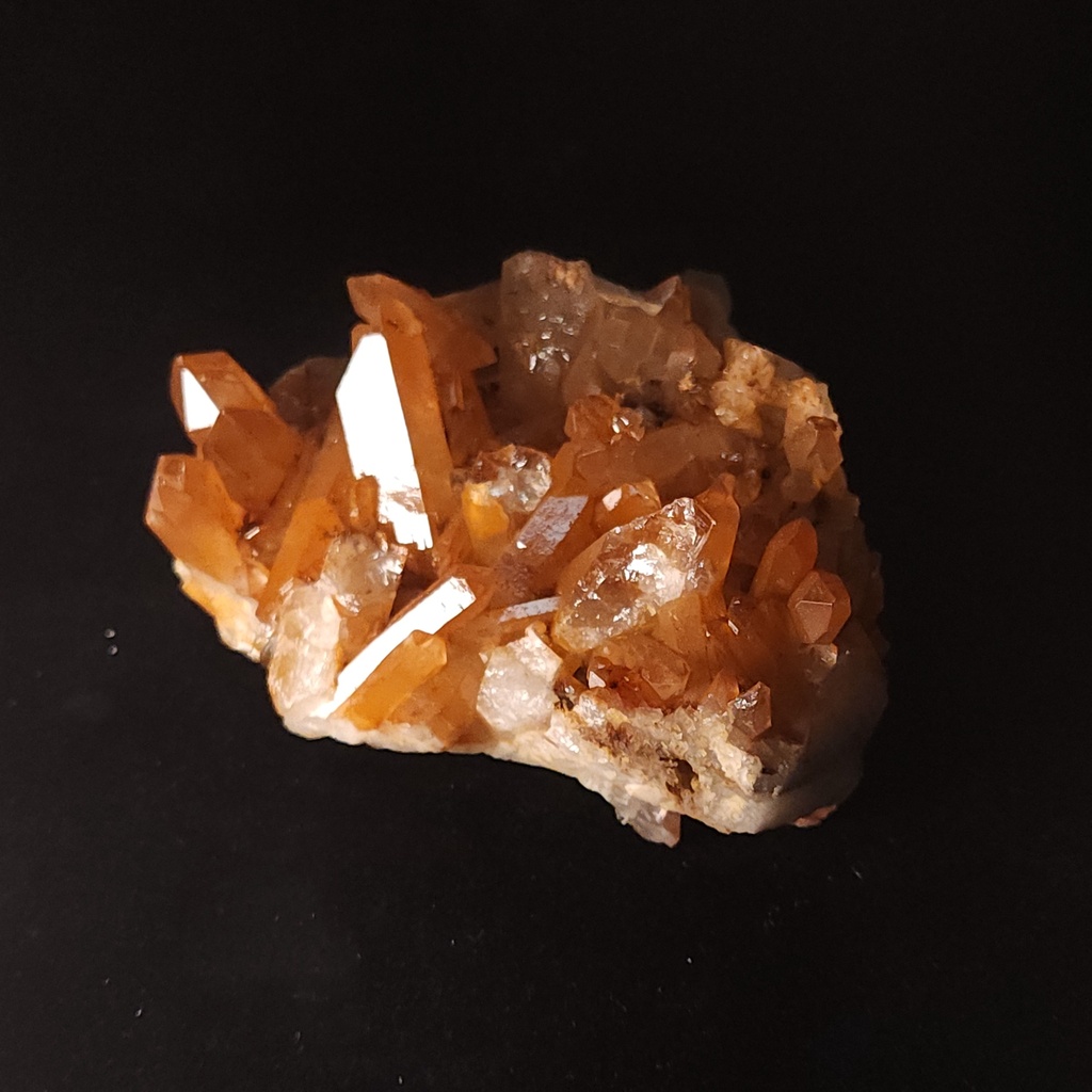 Tangerine Quartz Cluster
