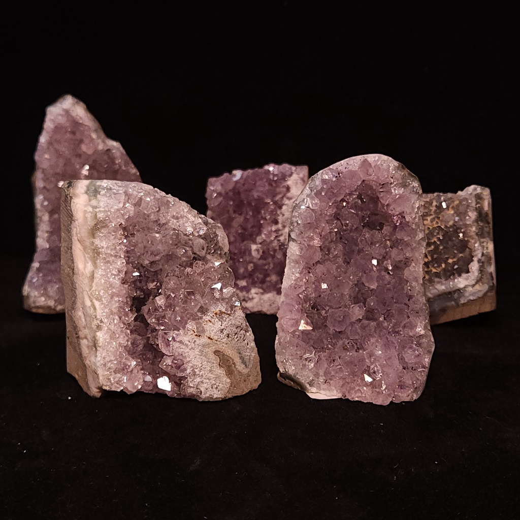 [10803] Uruguay Amethyst Cut Base Druze