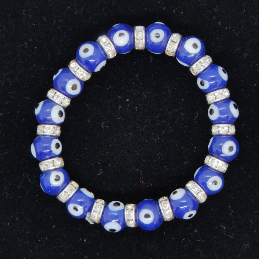 [32150212601] Blue Evil Eye Protection Bracelet