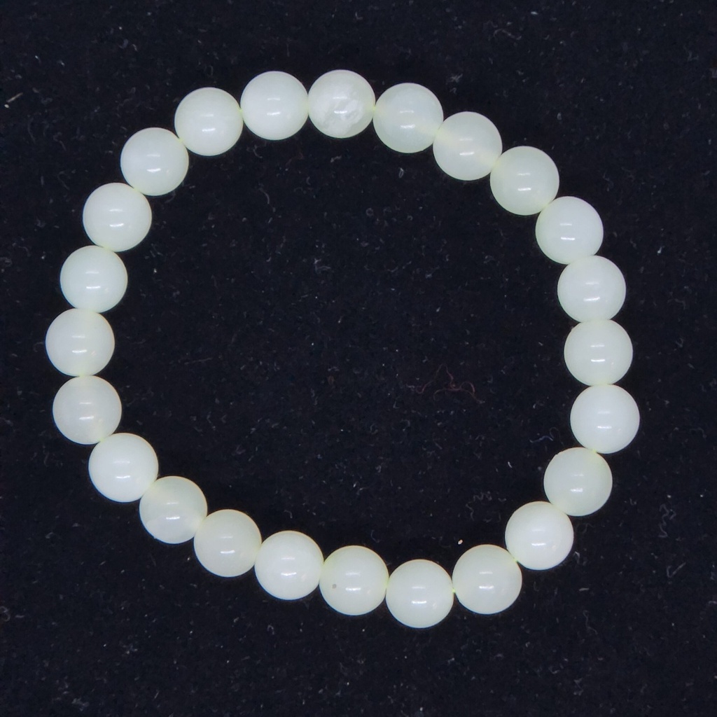 [32150208278] Crystal Bracelets - Jade, 8 mm