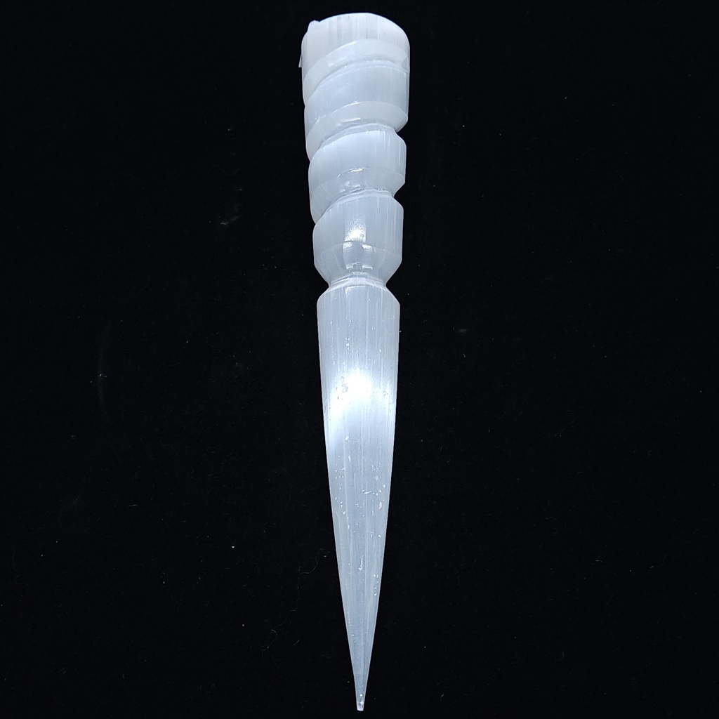 [10298] Selenite Fancy Point Wands