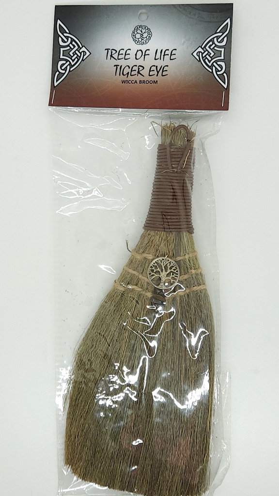 [10195] Tiger's Eye Tree Besom