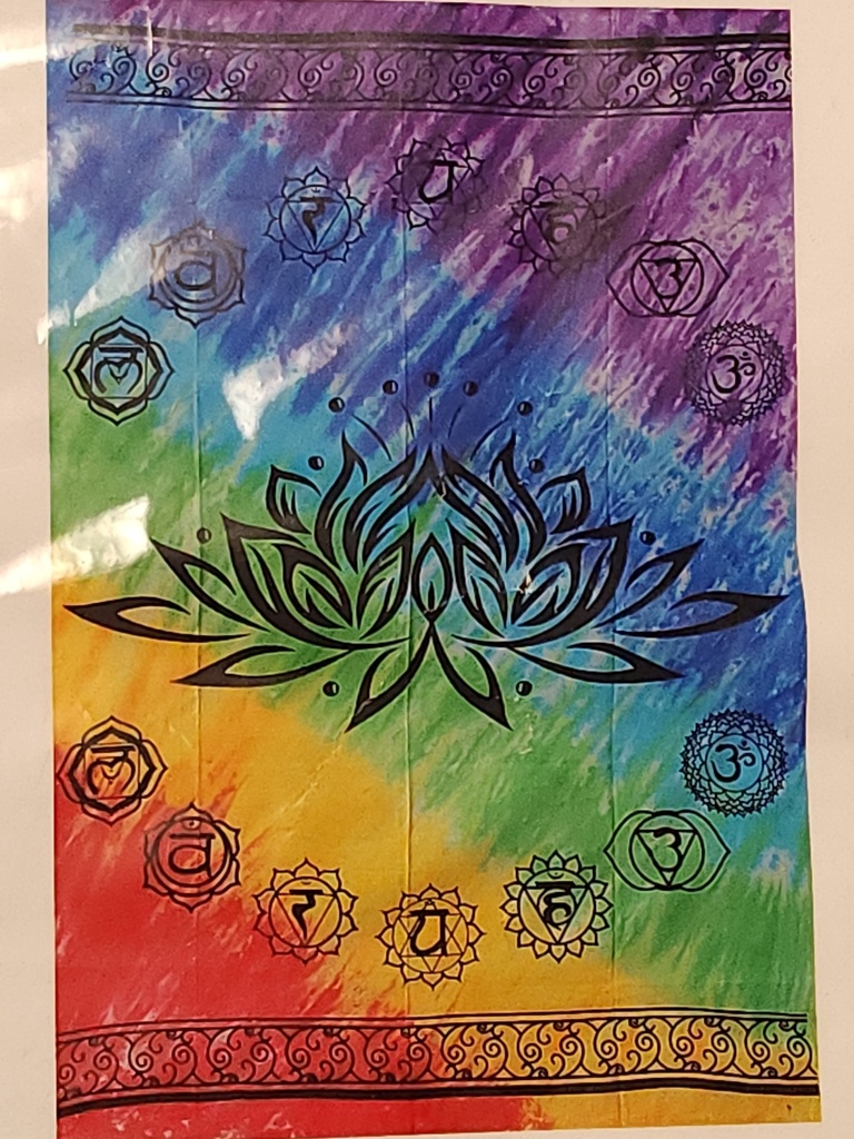 [10244] Chakra Lotus Tapestry