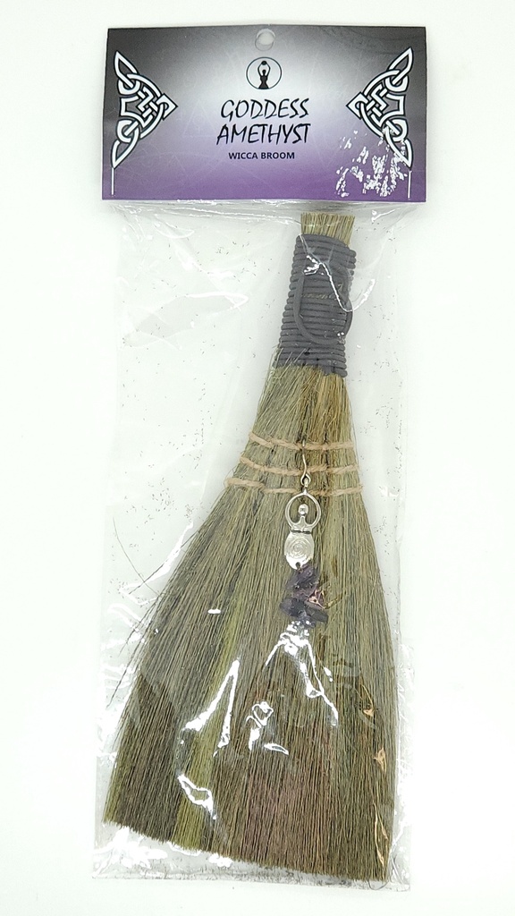 [10194] Amethyst Goddess Besom