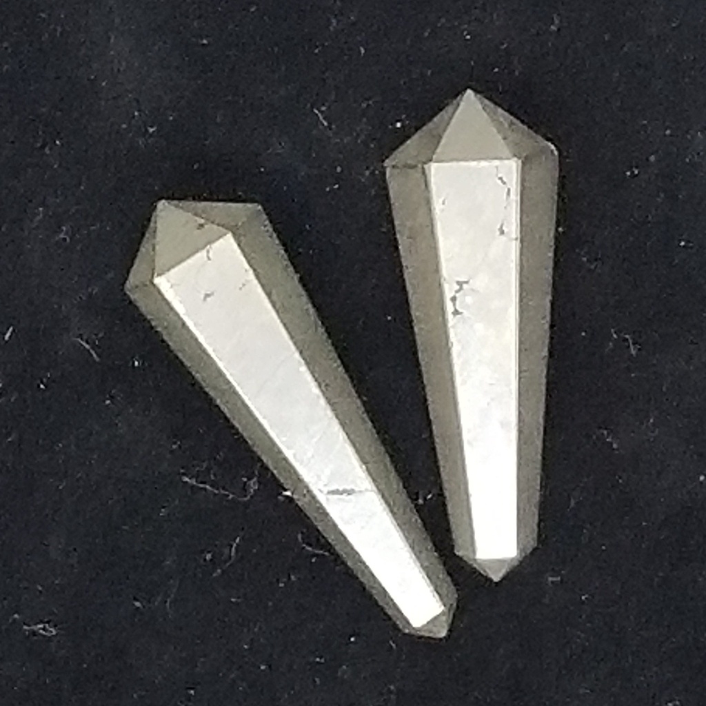 [3209211901] Double-terminated Pyrite Points