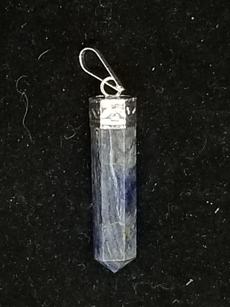 [321504030301] Sodalite Point Pendant