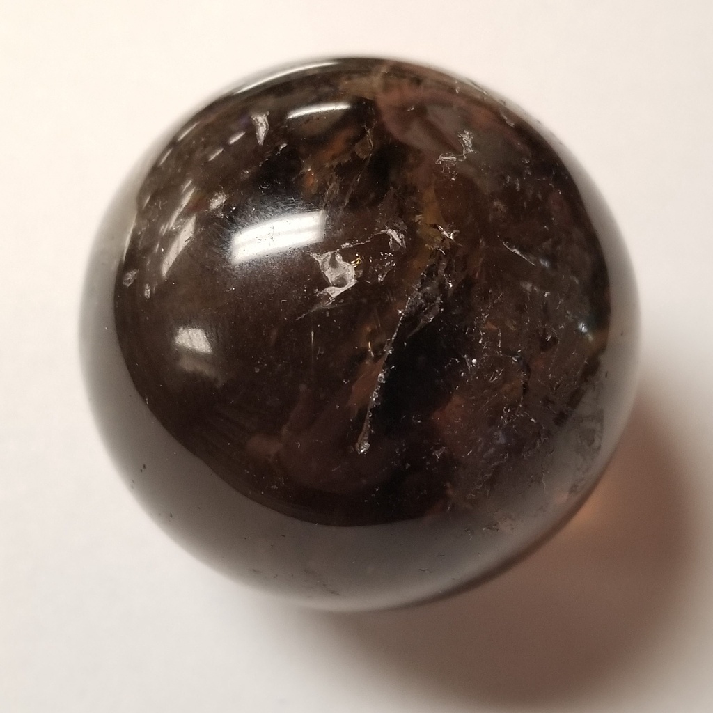 [3209021750] Smoky Quartz - Sphere, 50 mm