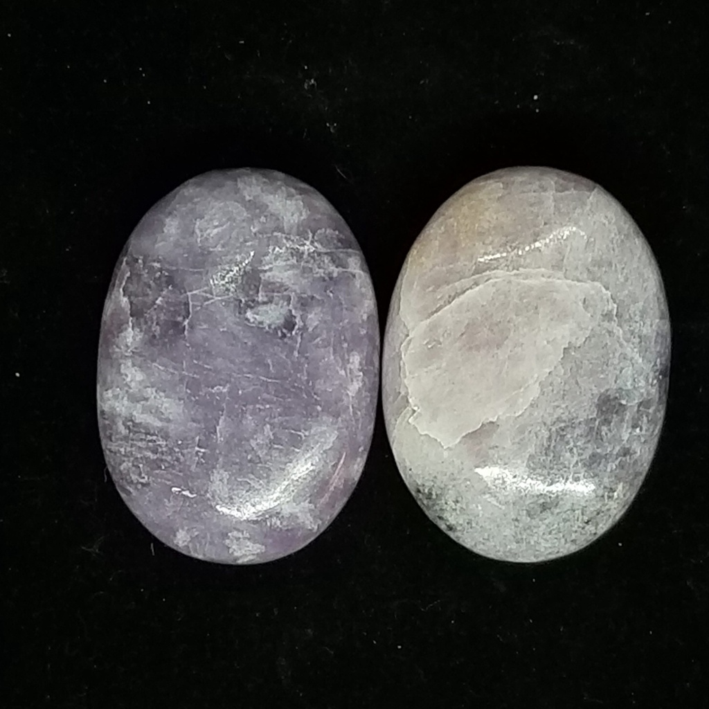 [3209232502] Lepidolite Soapshape Stones