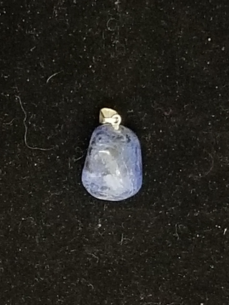 [3215040303] Sodalite Tumbled Pendant