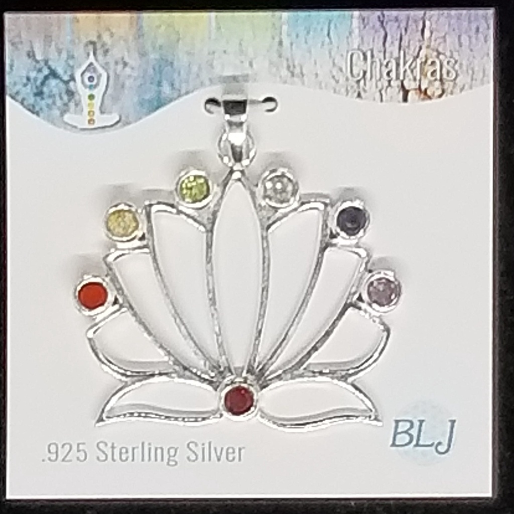 Chakra Lotus Pendant