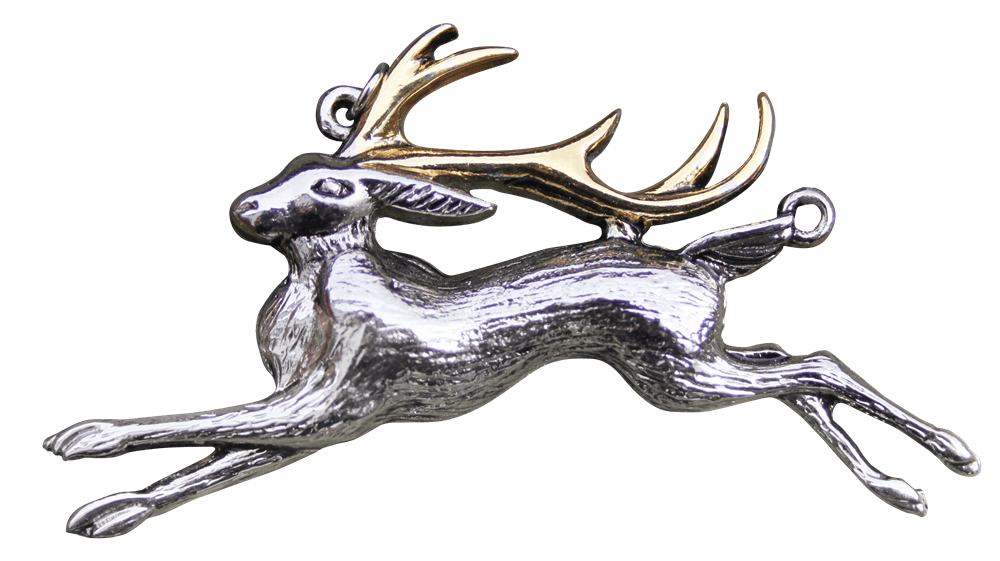 [54150422239] Jackalope Pendant