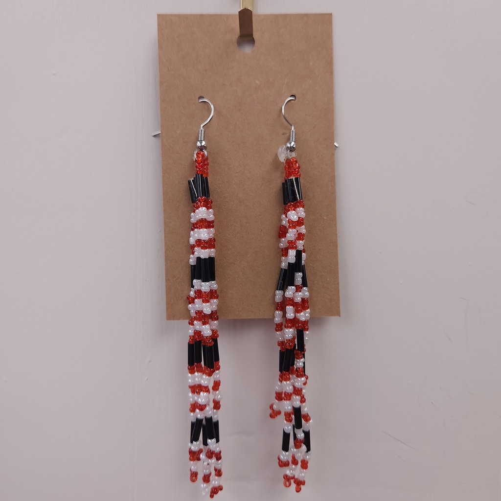 Newspaper Earrings