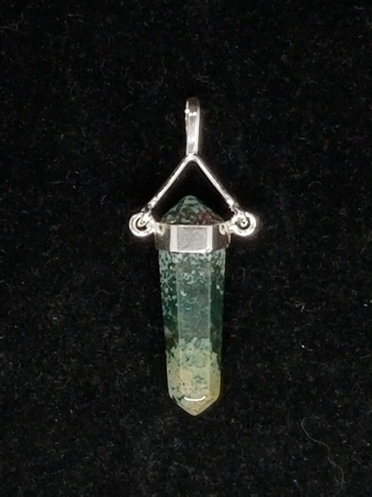 Moss Agate Pendant