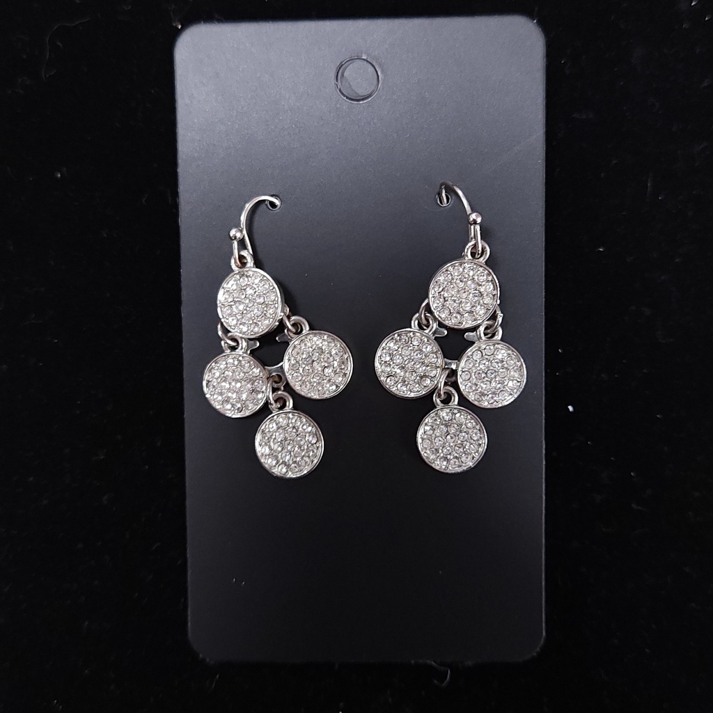 Crystal Circles Earrings