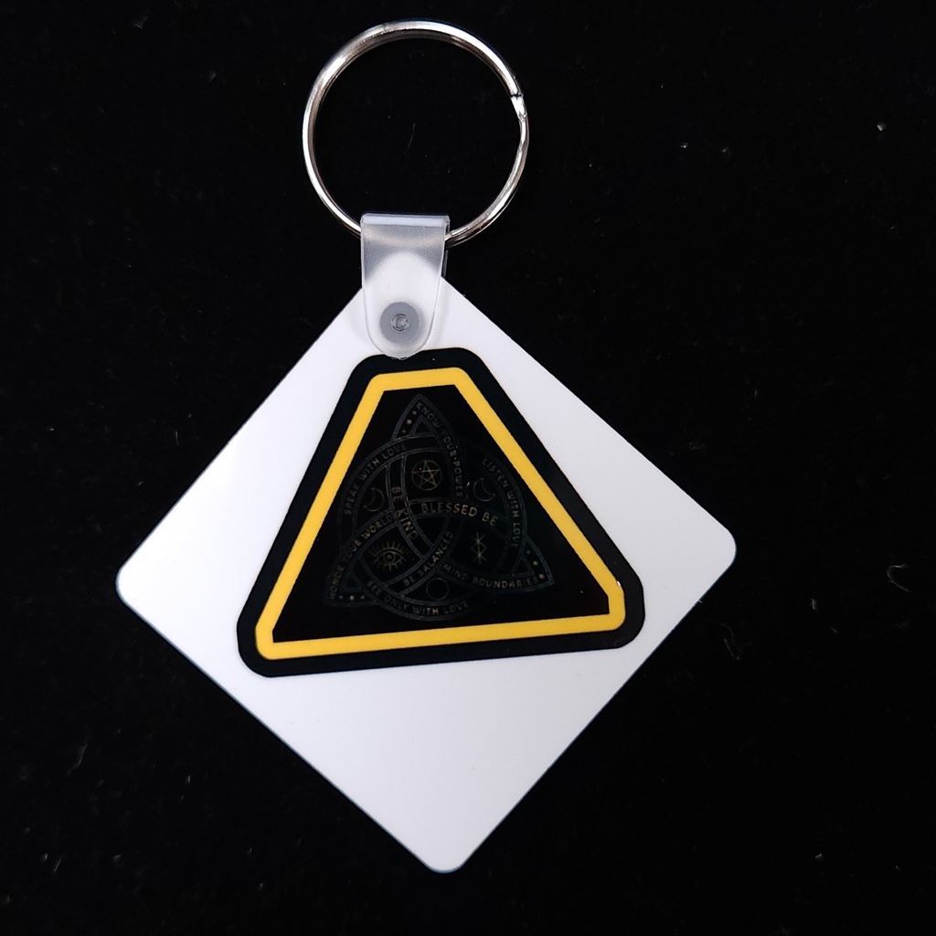Blessed Be Keychain