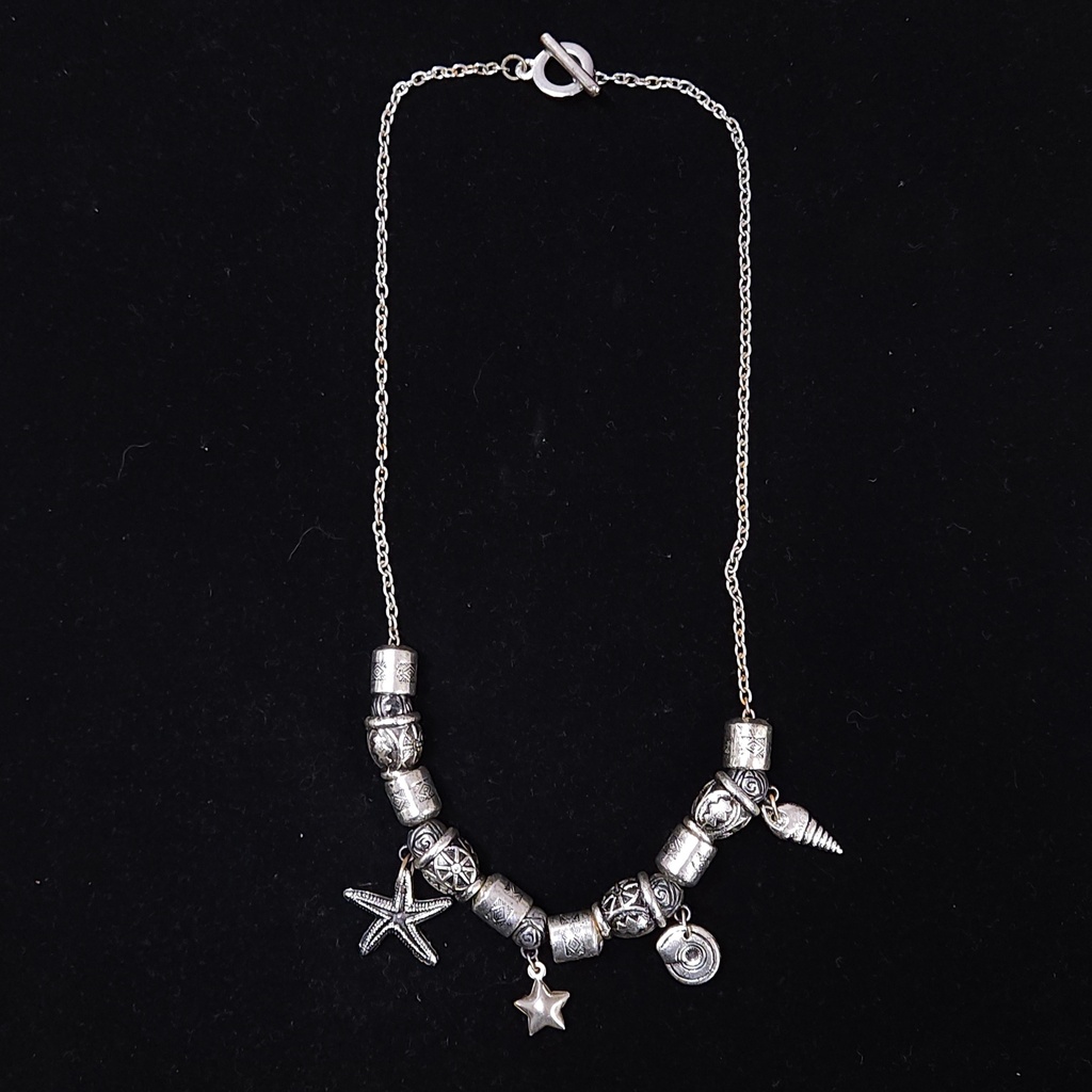 [10520] Seaside Barrels Necklace