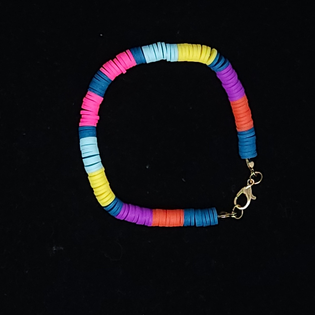 [6215021403] Neon Rainbow Bracelet