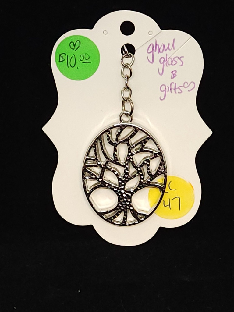 [5015090547] Oval Tree of Life Keychain (KC47)