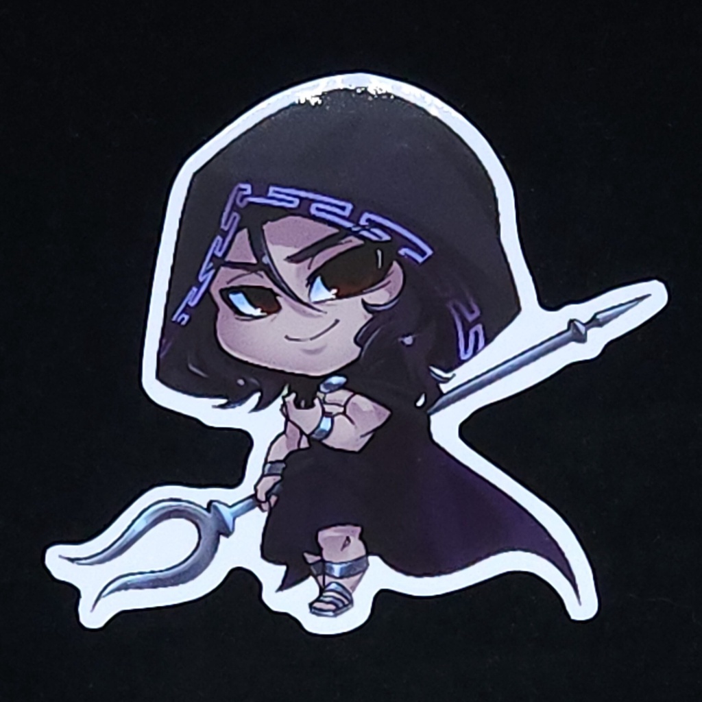 [98132203114] Little Olympus Hades Sticker