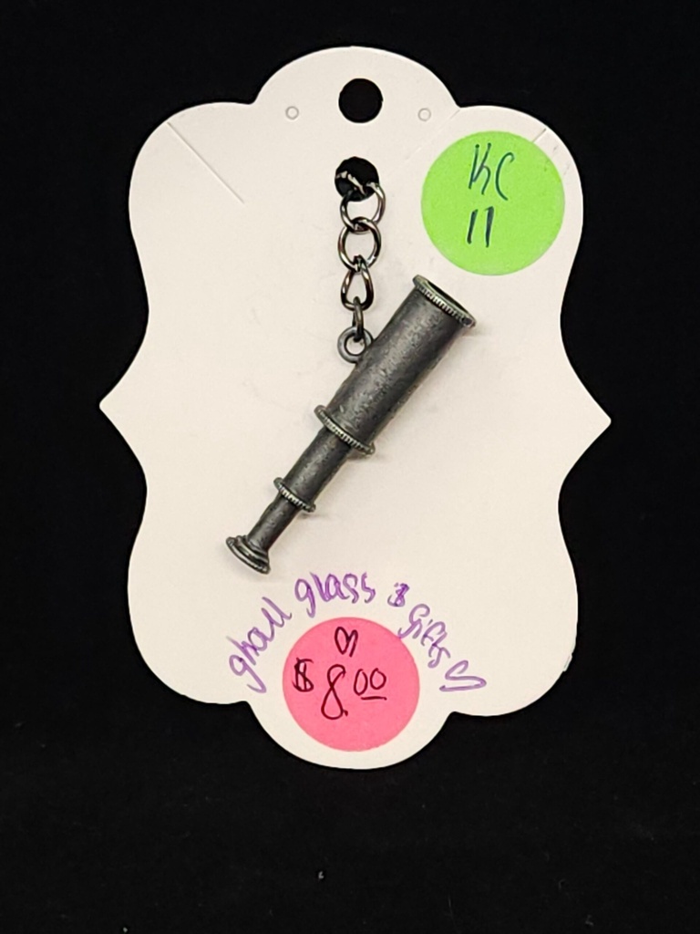 [5015090511] Pewter Telescope Keychain (KC11)