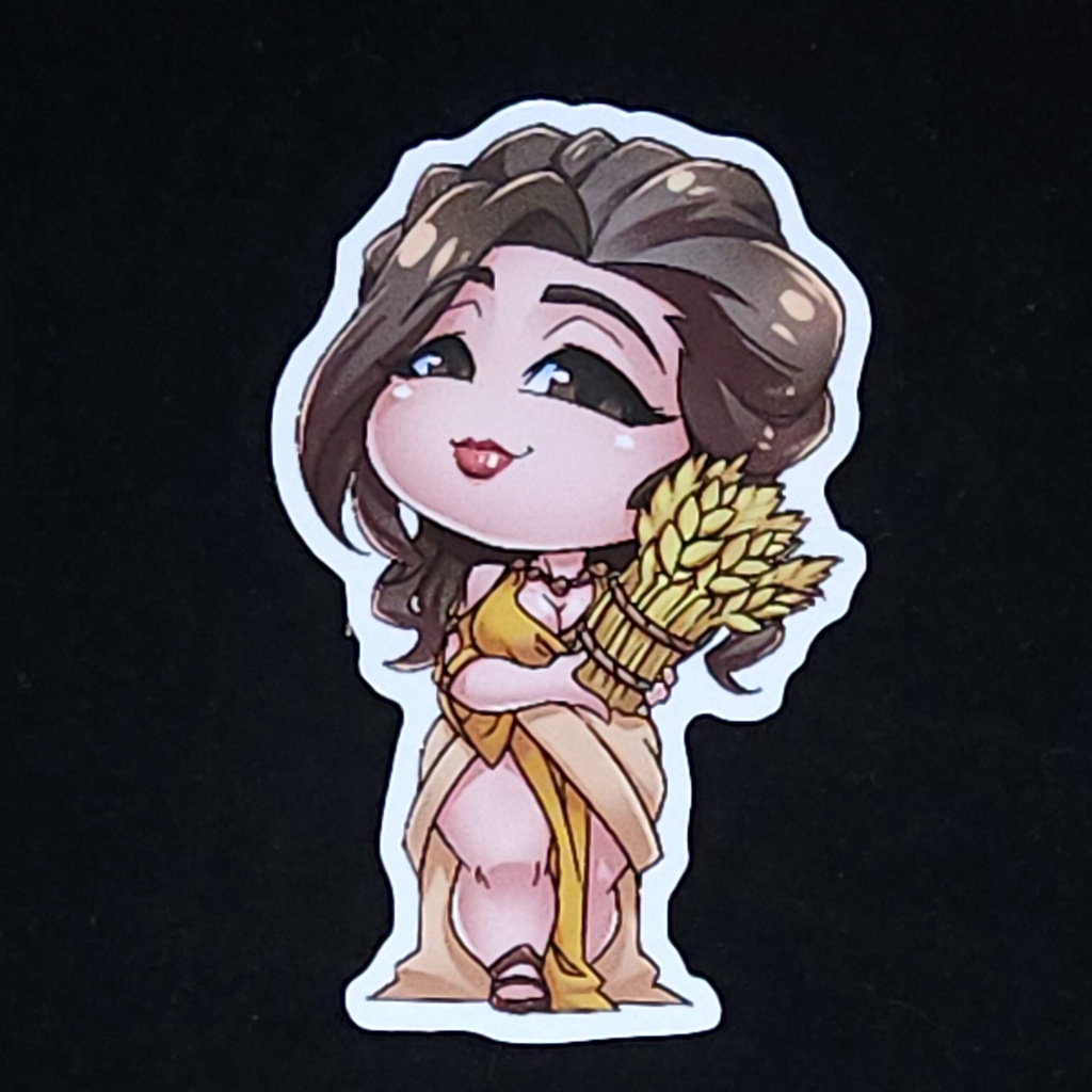 Little Olympus Demeter Sticker