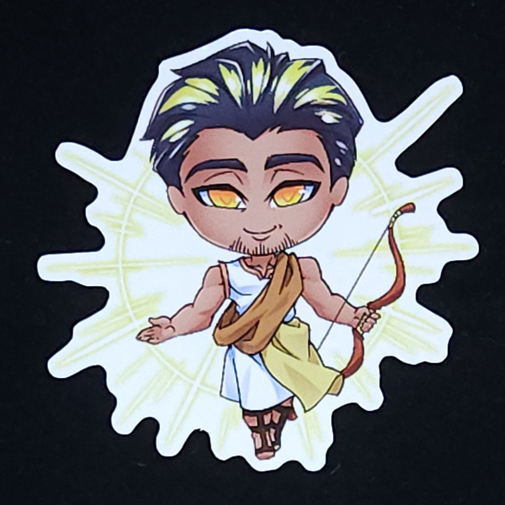 [9813220328] Little Olympus Apollo Sticker