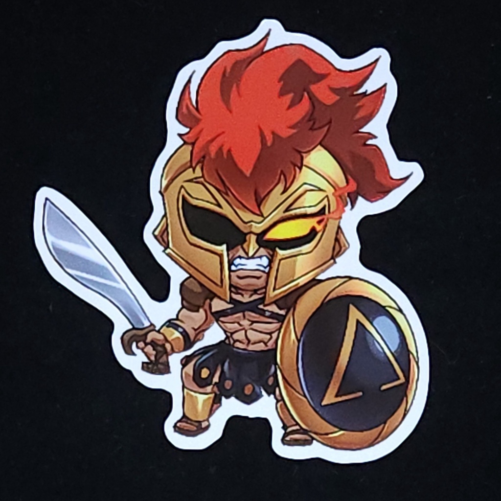 [98132203108] Little Olympus Ares Sticker